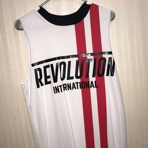 Cute funky T-shirt dress